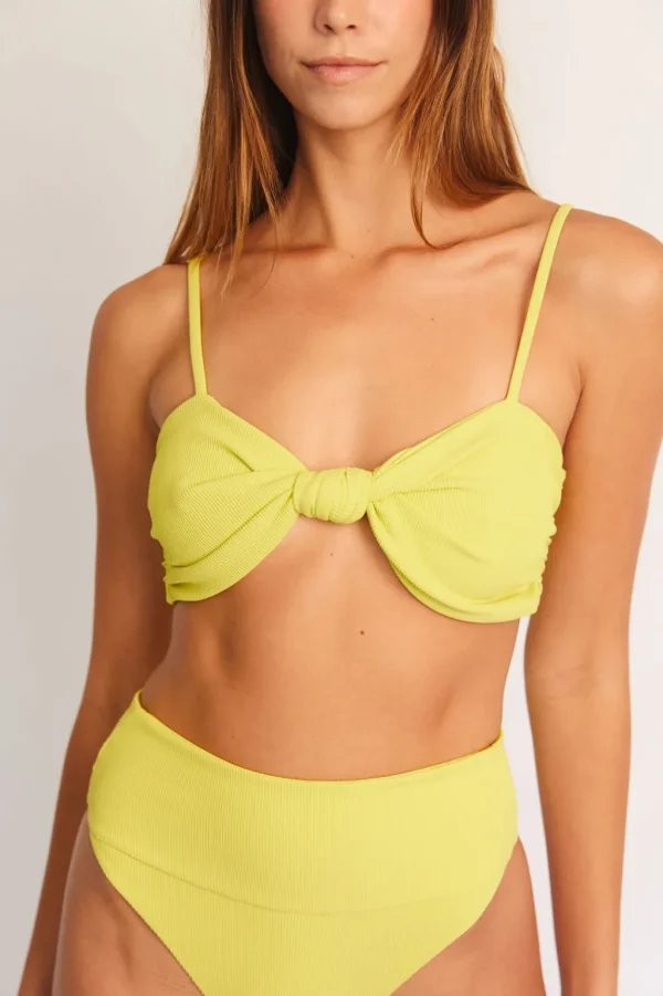 Bottoms<Citrine Swim Ruby Bottom // Citrus (ribbed)