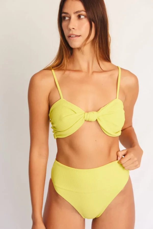 Bottoms<Citrine Swim Ruby Bottom // Citrus (ribbed)