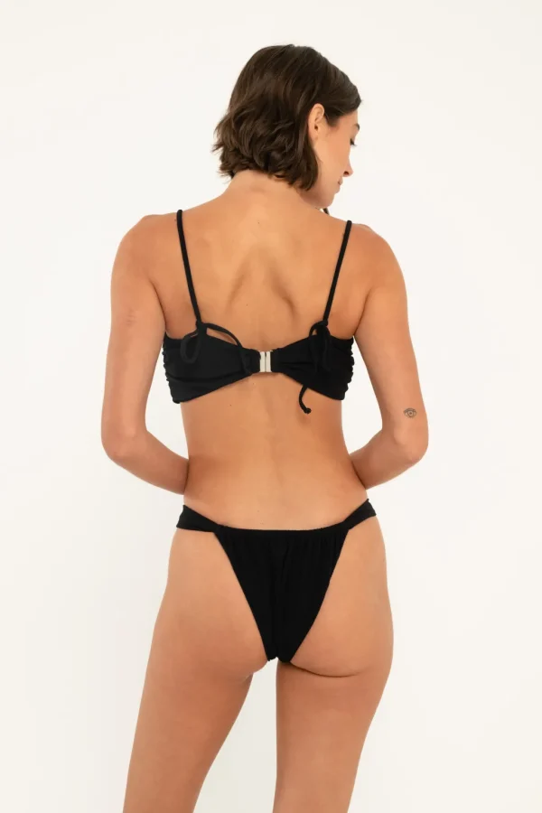 Bottoms<Citrine Swim Sal Bottom // Black (ribbed)