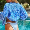 Bottoms<Citrine Swim Sal Bottom // Light Blue (wavy ribbed)