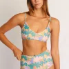 Tops<Citrine Swim Stella Top // Light/Olive Jungle