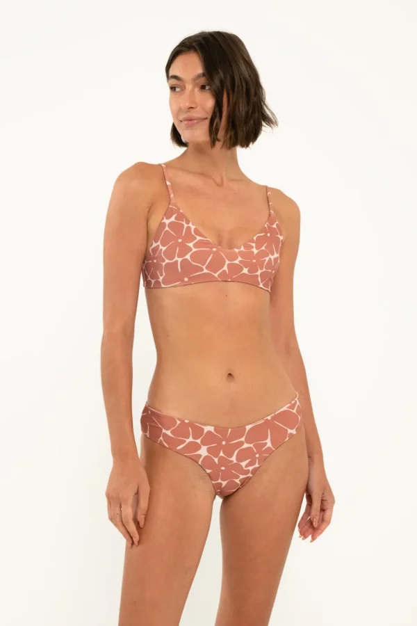 Tops<Citrine Swim Stella Top // Wavy Floral