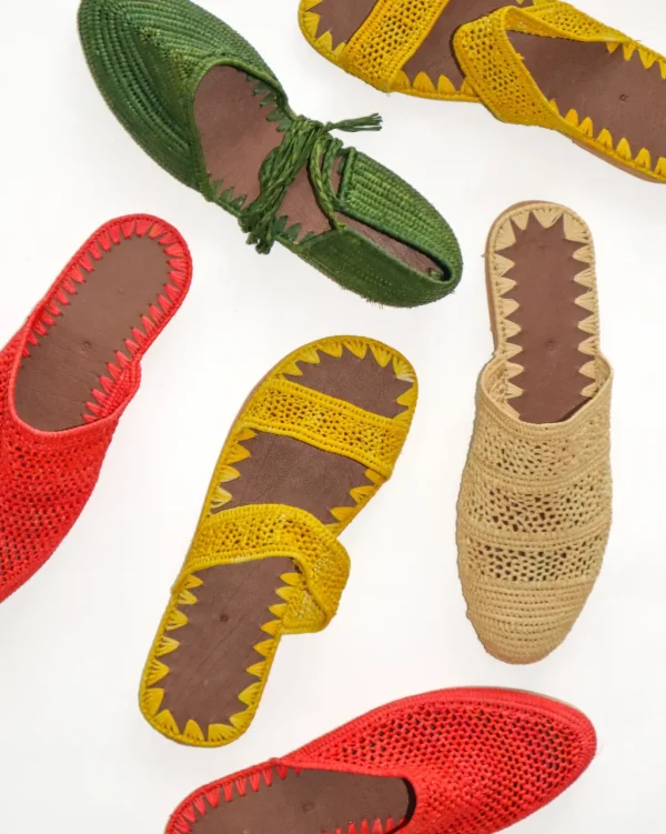 Shoes<Citrine Swim Tan Moroccan Slides
