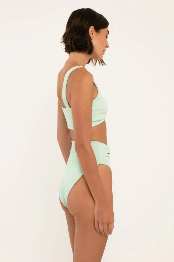 Tops<Citrine Swim Tess Top // Seafoam (ribbed)